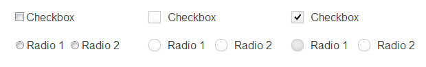 Check Boxes and Radio Buttons