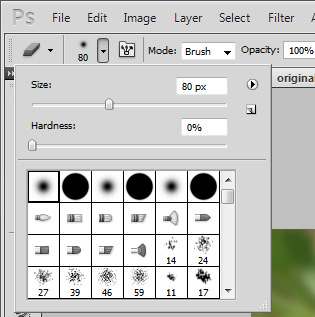 Soft Brush in Photoshop