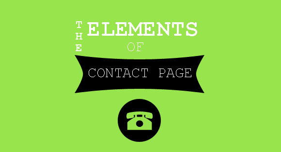 The Elements of a Contact Page