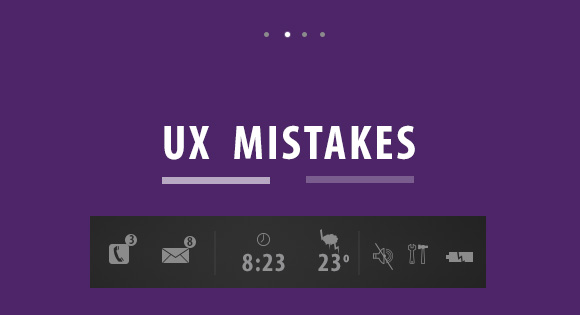 UX Mistakes